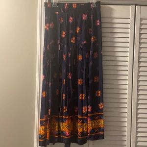 Colorful print skirt
